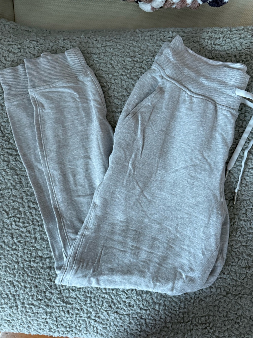 Lulu Lemon Grey Joggers (size 6)